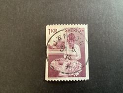 Knypplerska facit nr 955 A V1 lyxstämplat JÄMTÖN