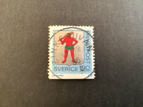 Rabattmärken VIII facit nr 1406 praktstämplat ZINKGRUVAN