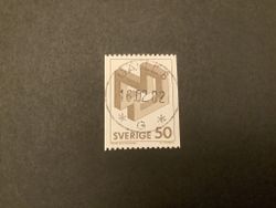 Omöjliga figurer facit nr 1200 lyxstämplat GÄVLE 6