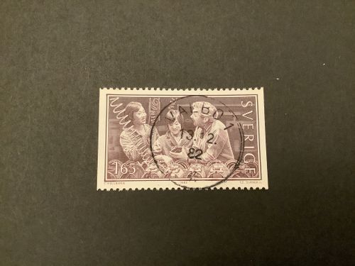Leva tillsammans facit nr 1219 lyxstämplat VALBO 1