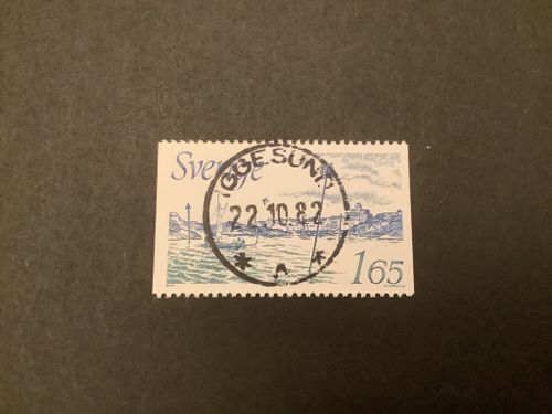 Nya sjömärken facit nr 1213 lyxstämplat IGGESUND