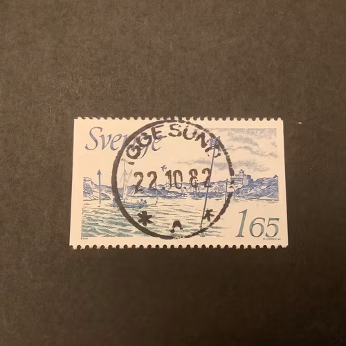 Nya sjömärken facit nr 1213 lyxstämplat IGGESUND