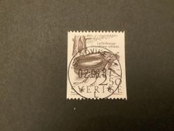Äng och hage facit nr 1442 lyxstämplat SANDVIKEN 1