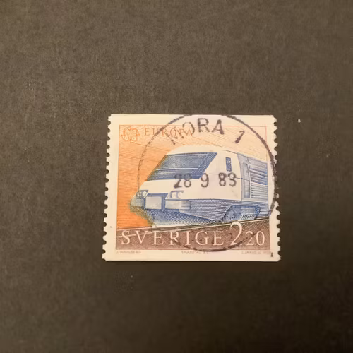 Europa XVII facit nr 1518 lyxstämplat MORA 1