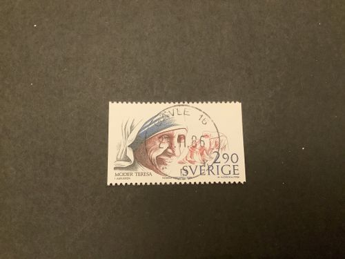 Npbelpris fred facit nr 1434 lyxstämplat GÄVLE 16