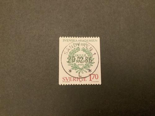 Akademijubileer facit nr 1399 lyxstämplat SANDVIKEN 1