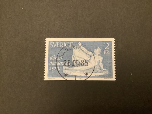 Konstakademien facit nr 1364 lyxstämplat SANDVIKEN 1