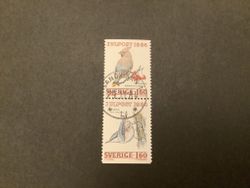 Julpost 1984 facit nr 1327 SX Lyxstämplat par SANDVIKEN 1