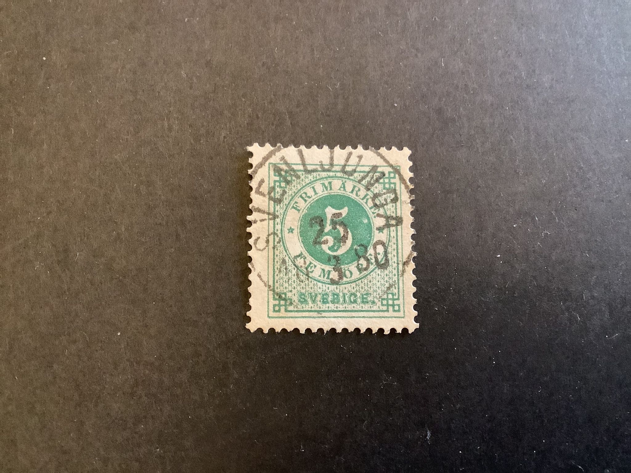 Facit nr 30 lyxstämplat SVENLJUNGA