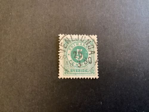 Facit nr 30 lyxstämplat SVENLJUNGA