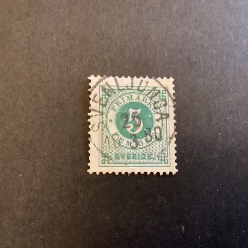 Facit nr 30 lyxstämplat SVENLJUNGA