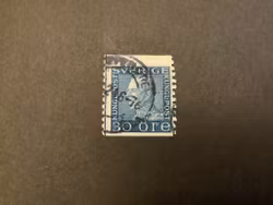 Facit nr 185 stämplat med lödskarvslinje