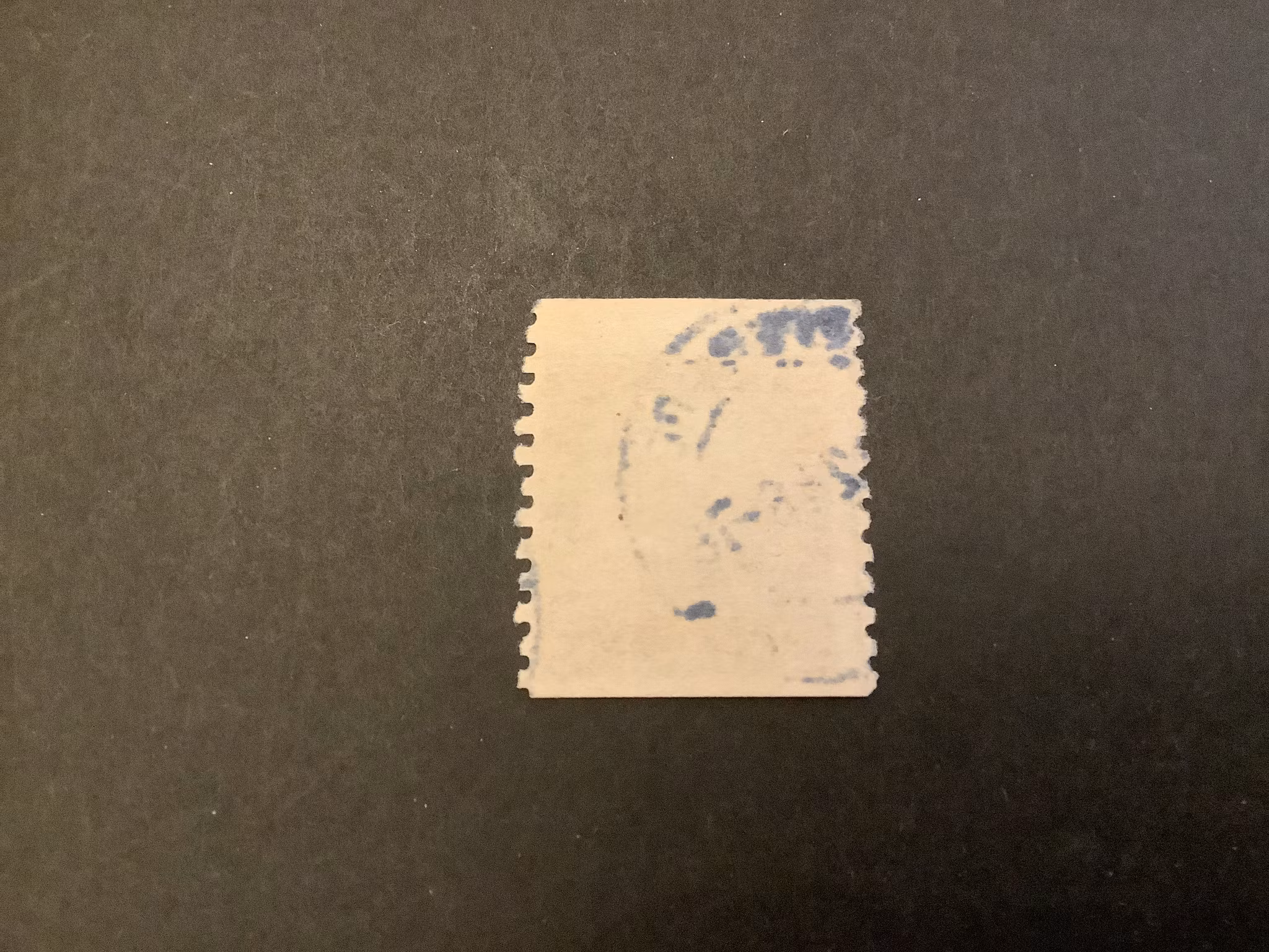 Facit nr 185 stämplat med lödskarvslinje