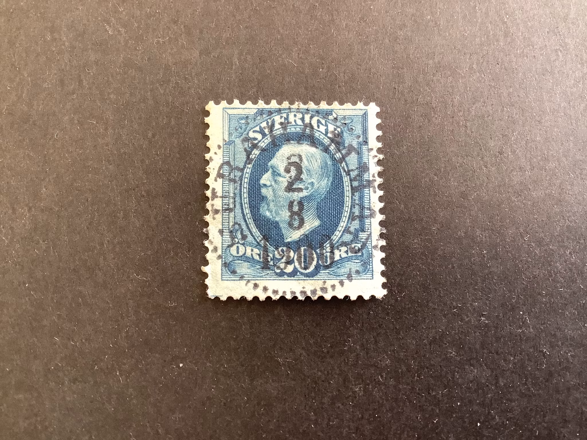 Facit nr 56 lyxstämplat SURAHAMMAR