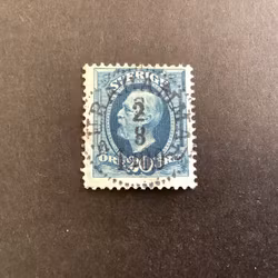 Facit nr 56 lyxstämplat SURAHAMMAR