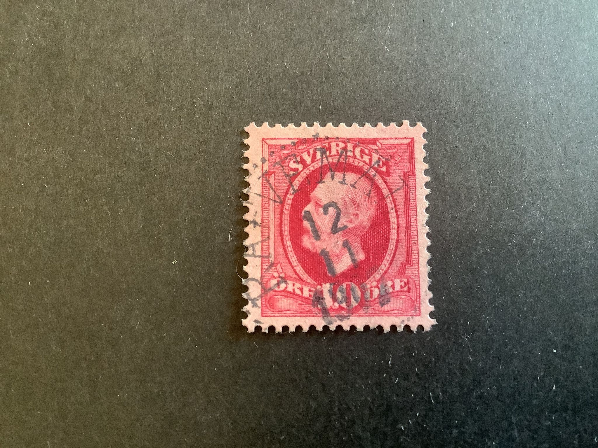 Fnr 54 praktstämplat RÄFVEMÅLA