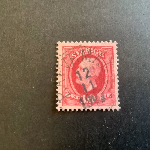 Fnr 54 praktstämplat RÄFVEMÅLA