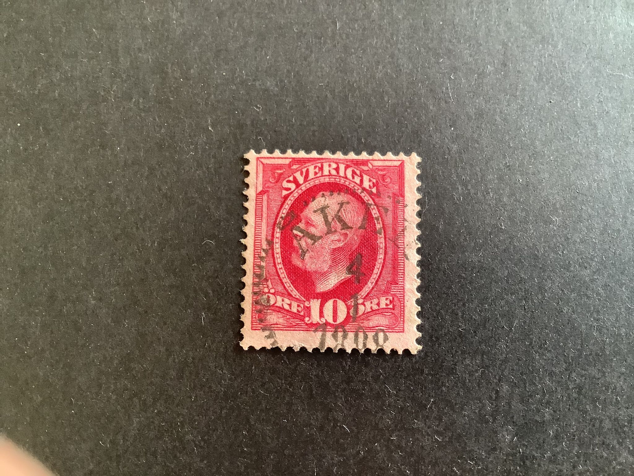 Fnr 54 praktstämplat ÅKER