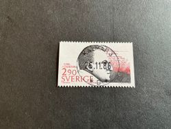 Nobelpris Fred 1986 facit nr 1431 lyxstämplat KALMAR 3