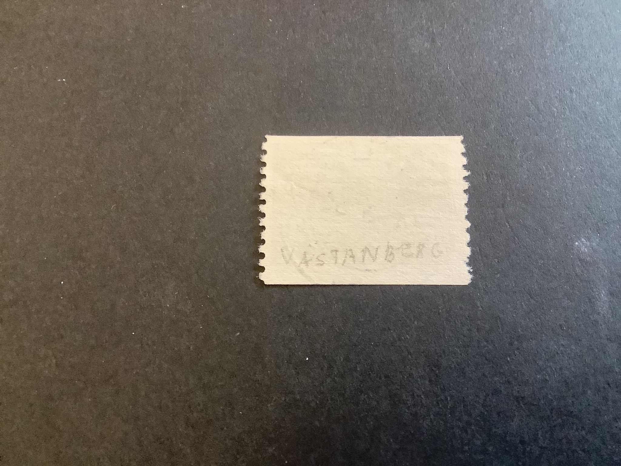 Riksdagen facit nr 243 praktstämplat VÄSTANBERG