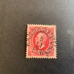 Facit nr 54 praktstämplat KÄRRGRUFVAN