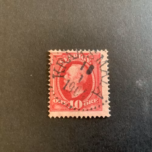 Facit nr 54 praktstämplat KRÅKSMÅLA