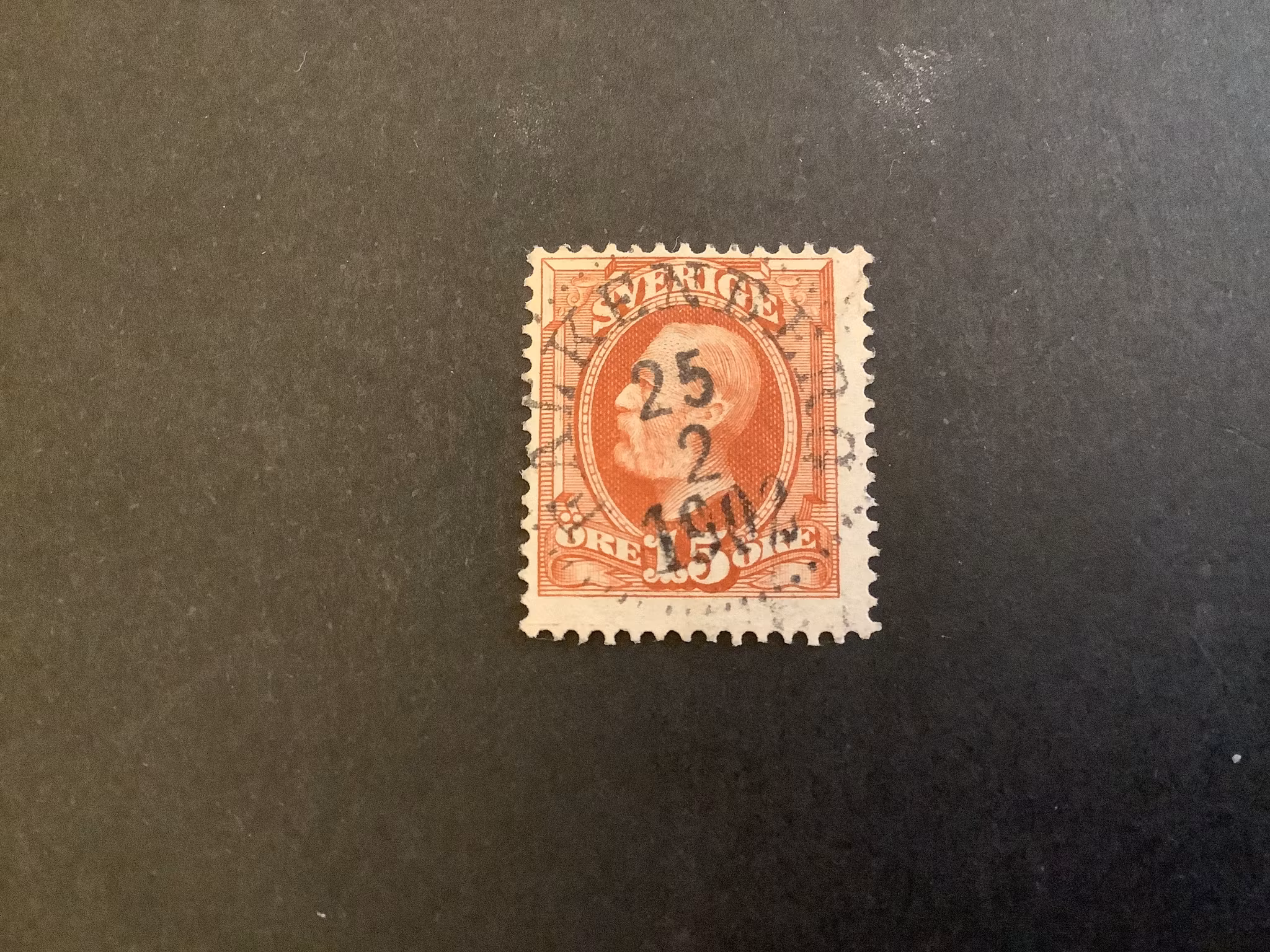 Facit nr 55 lyxstämplat FALKENBERG