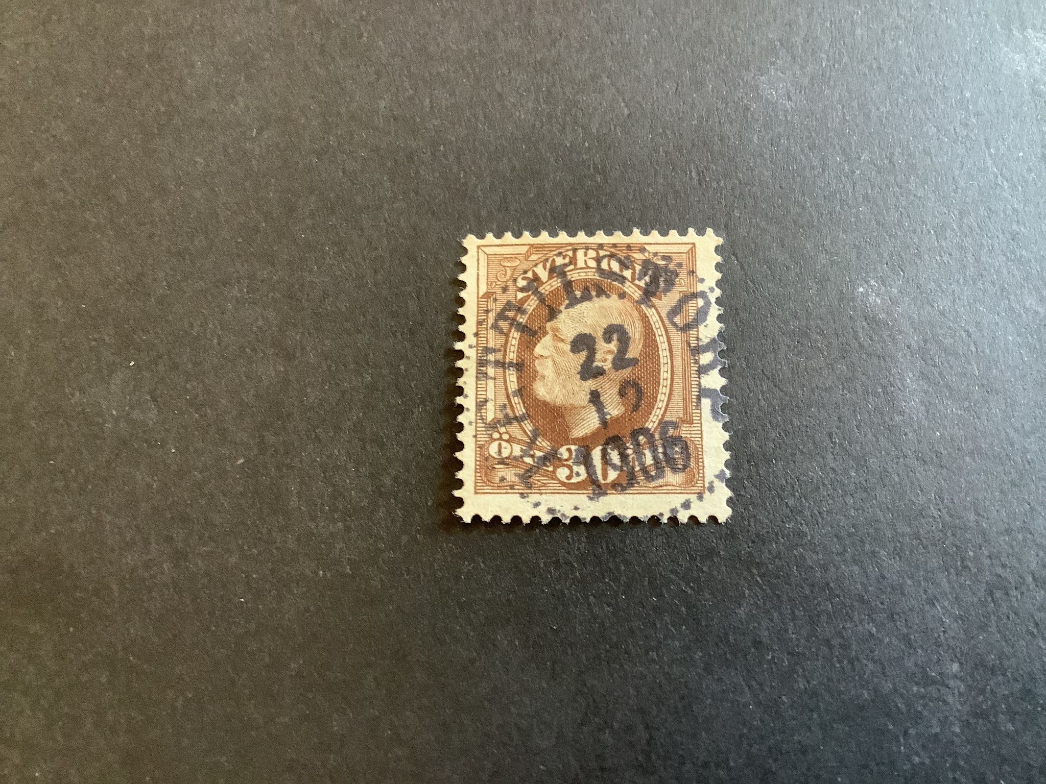 Facit nr 58 praktstämplat KETTILSTORP