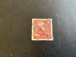 Gustaf V profil höger facit nr 276 B1 praktstämplat FOLKÄRNA