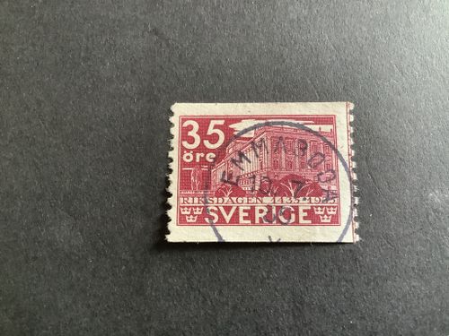 Riksdagen facit nr 244 praktstämplat EMMABODA