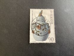 Svensk Rokoko facit nr 1095 lyxstämplat TROLLHÄTTAN 1