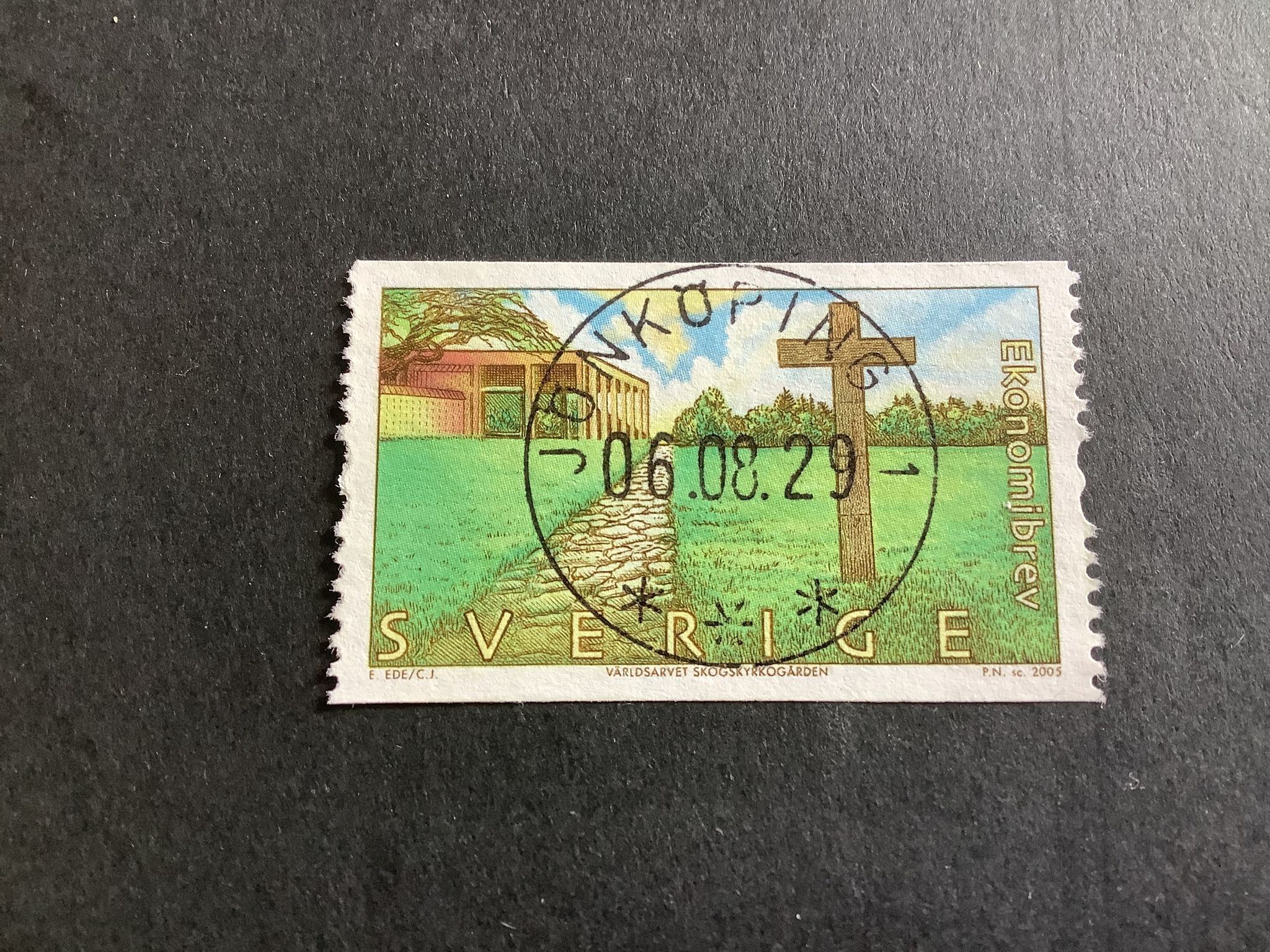 Världsarvet 7 facit nr 2503 lyxstämplat JÖNKÖPING 1