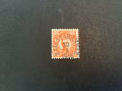 Gustaf V medaljong facit nr 86 praktstämplat HALLSTAHAMMAR