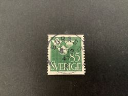 Tre kronor facit nr 291 lyxstämplat BORÅS 5