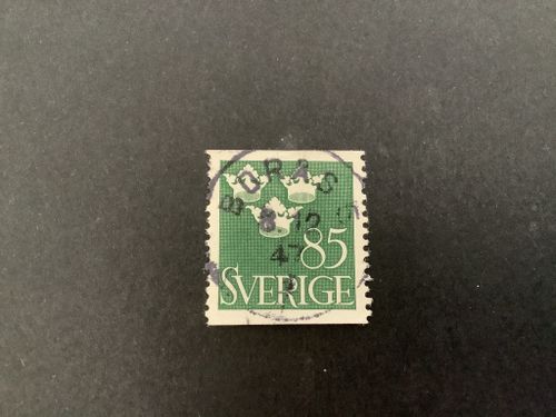Tre kronor facit nr 291 lyxstämplat BORÅS 5