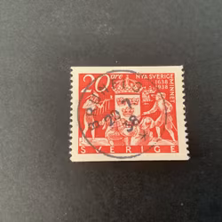 Nya Sverigeminnet facit nr 263 praktstämplat BRUNFLO