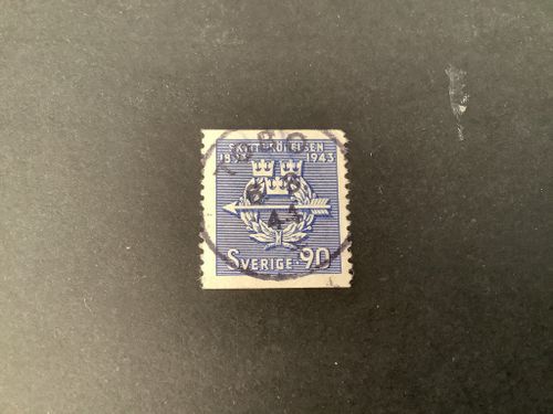 Skytterörelsen facit nr 348 praktstämplat TOBO