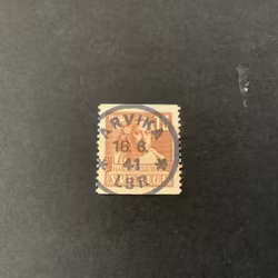 Sergel facit nr 326 A lyxstämplat ARVIKA *LBR*