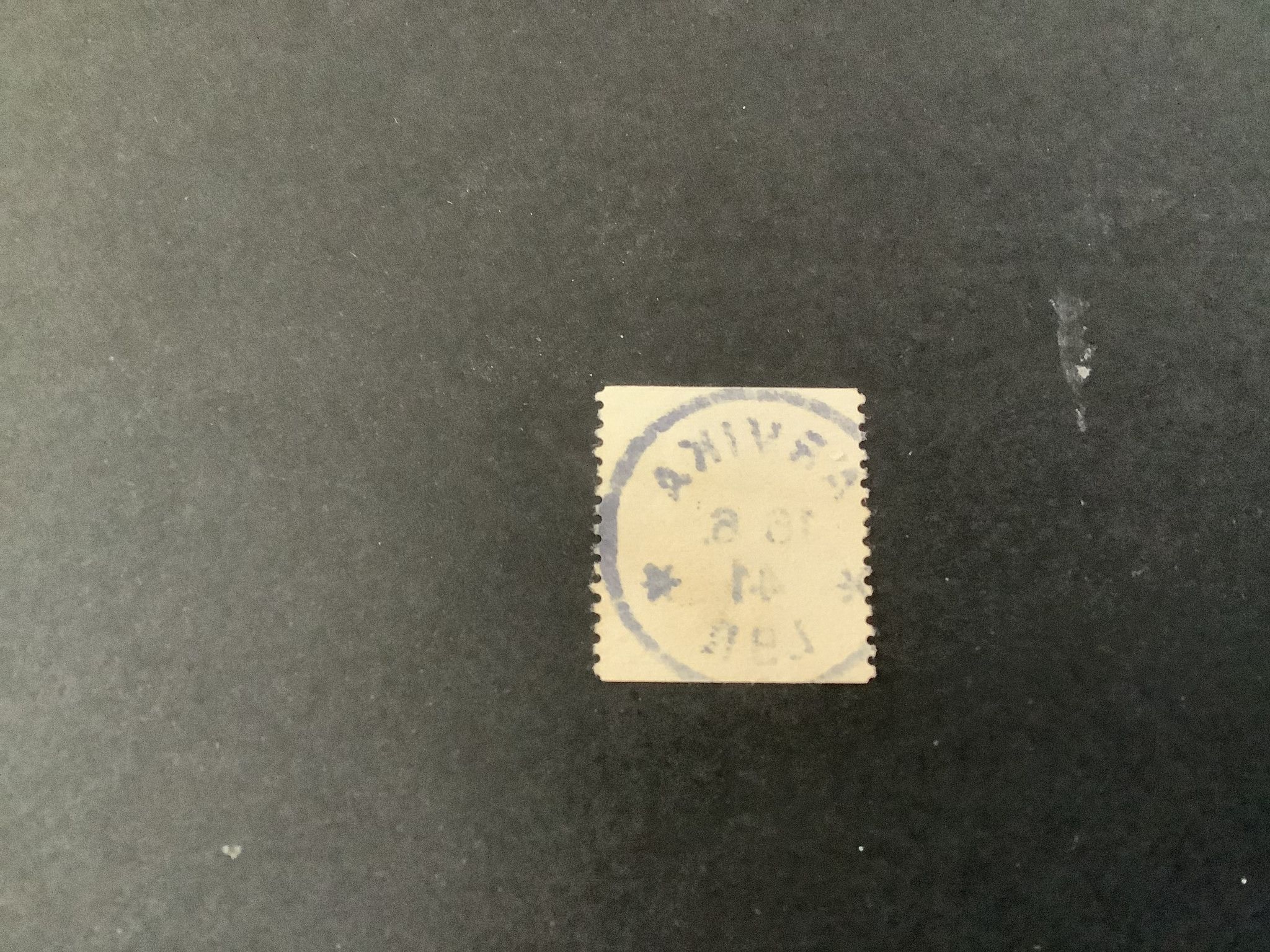 Sergel facit nr 326 A lyxstämplat ARVIKA *LBR*