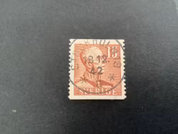 Gustaf V profil höger facit nr 275 I  lyxstämplat STOCKHOLM 19