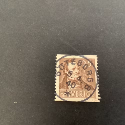 P H Ling facit nr 319 praktstämplat GÖTEBORG 8