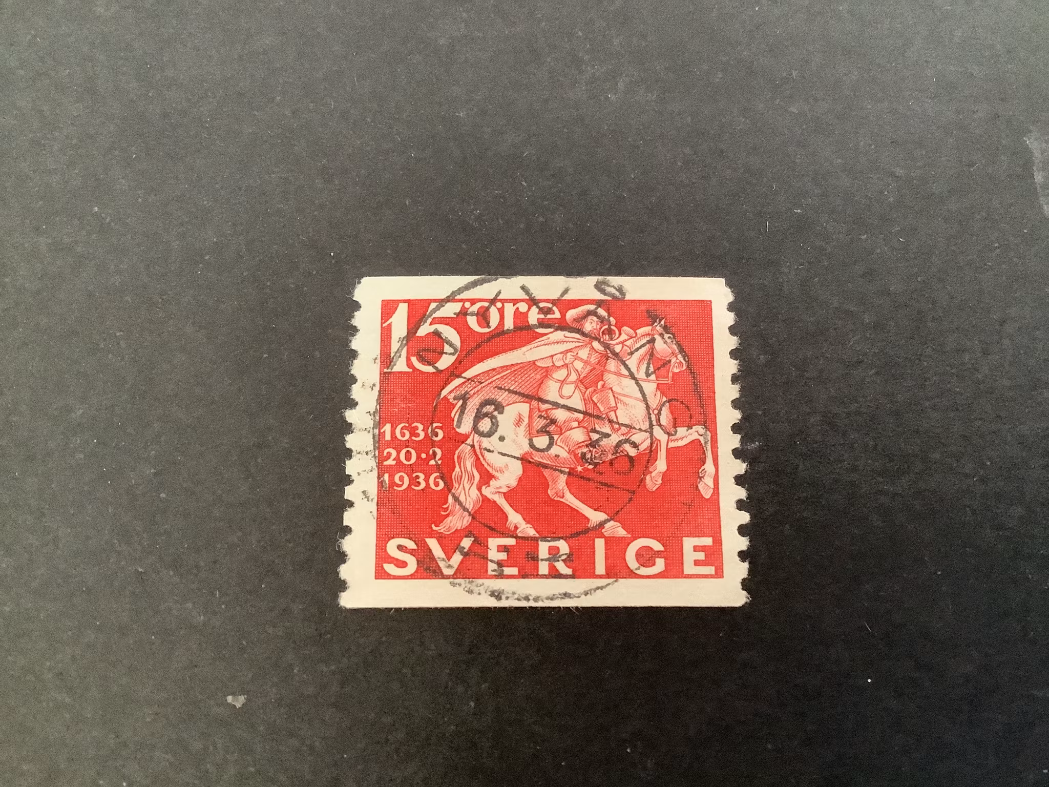 Postverket facit nr 248 A praktstämplat NYVÅNG