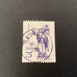 Carl Milles facit nr 922  lyxstämplat REFTELE