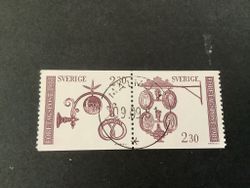 Företagspost facit nr 1184 SX 1 lyxstämplat par MALMÖ 1