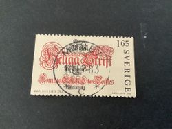 Tryckerikonsten facit nr 1238 lyxstämplat MJÖLBY