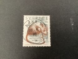 Levande natur facit nr 1339 praktstämplat LAXÅ 1