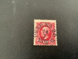 Oscar II koppartryck lyxstämplat PKXP No 20 B