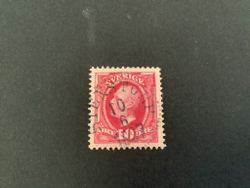 Oscar II koppartryck facit nr 54 praktstämplat STENSTORP