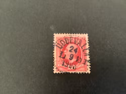 Oscar II koppartryck facit nr 54 praktstämplat UDDEVALLA *LBR*