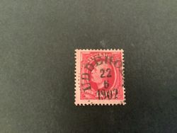 Oscar II koppartryck facit nr 54 praktstämplat UDDEHOLM